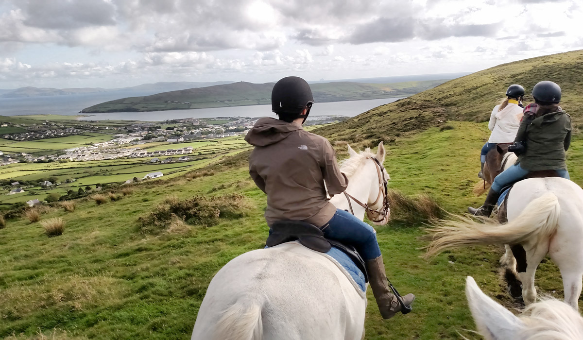 Horseback riding in Ireland
